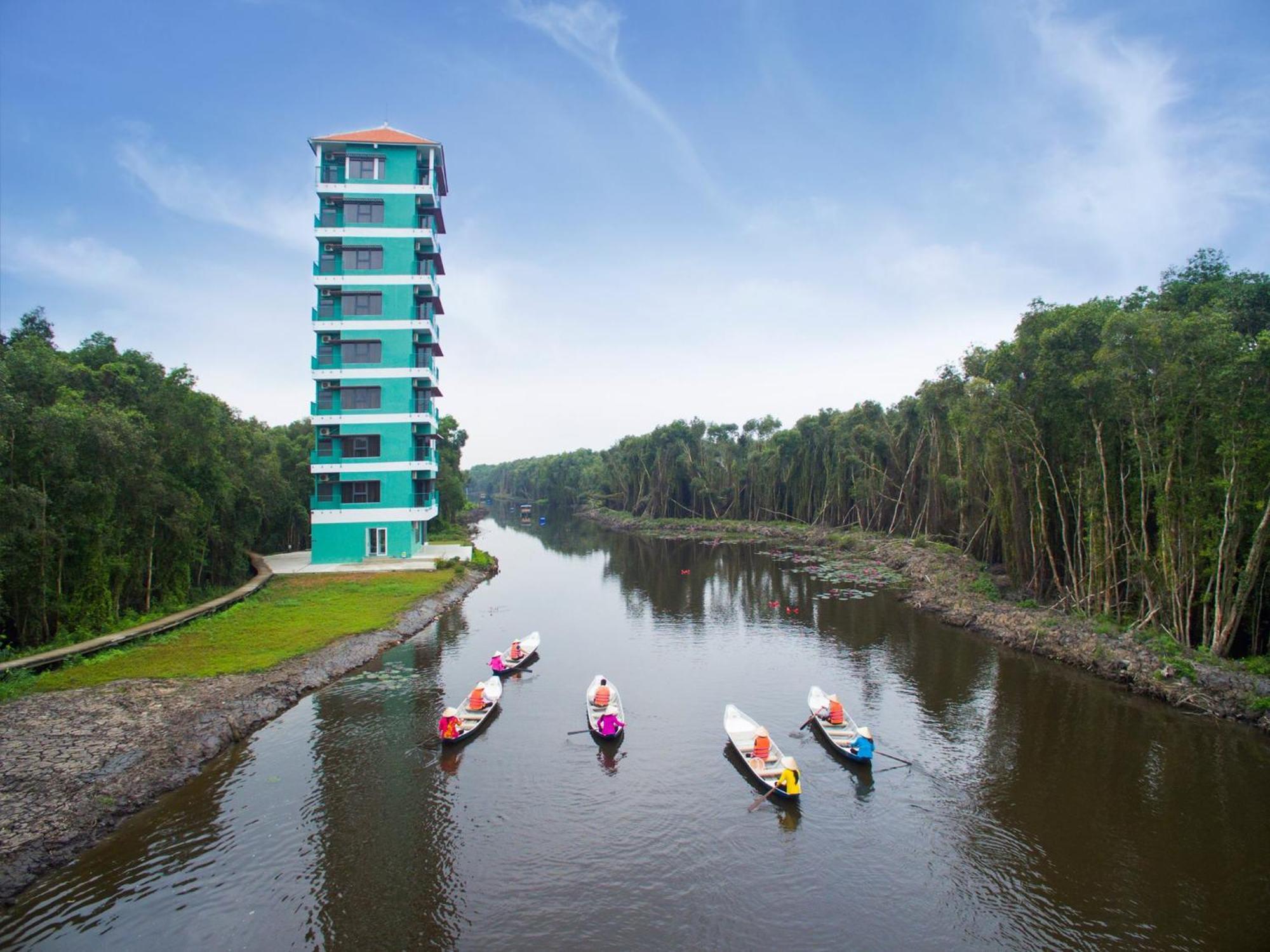 Kdl Lang Noi Tan Lap - Tan Lap Floating Village Moc Hoa Exteriér fotografie